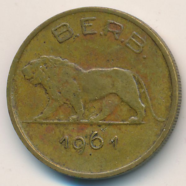 Руанда-Бурунди, 1 франк (1961 г.)