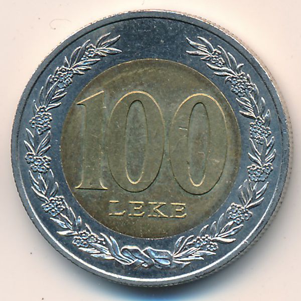 Албания, 100 лек (2000 г.)