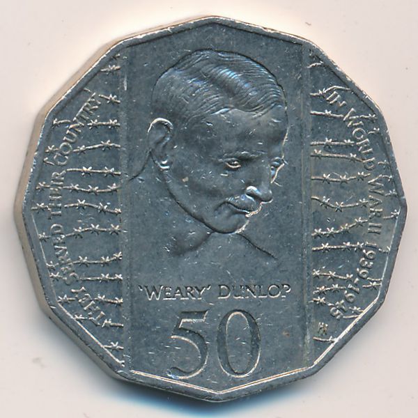 Австралия, 50 центов (1995 г.)