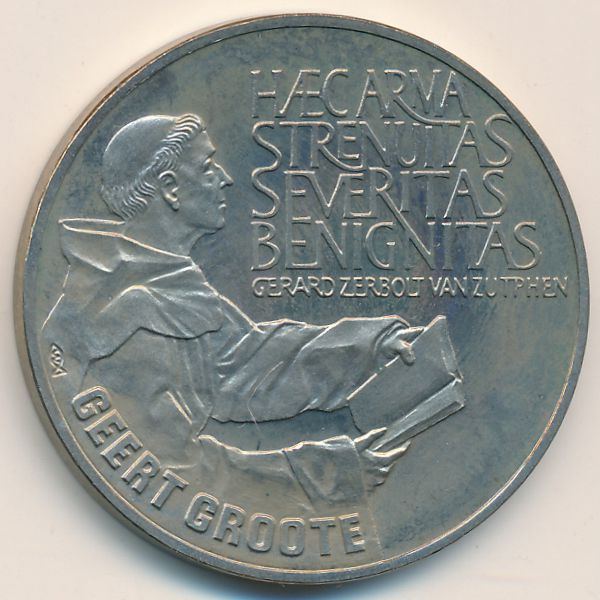 Нидерланды., 10 экю (1990 г.)