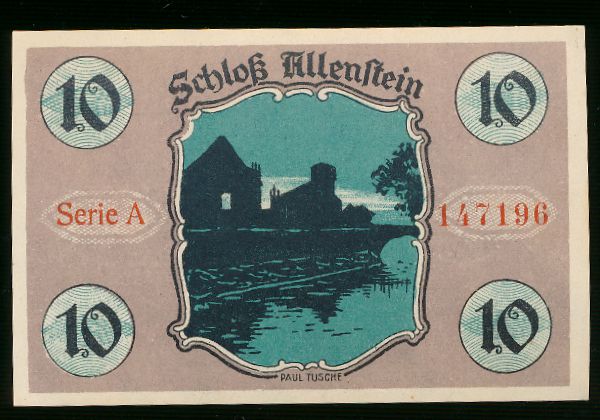 Нотгельды Германии, 10 пфенигов 