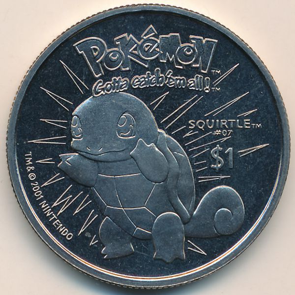 Ниуэ, 1 доллар (2001 г.)