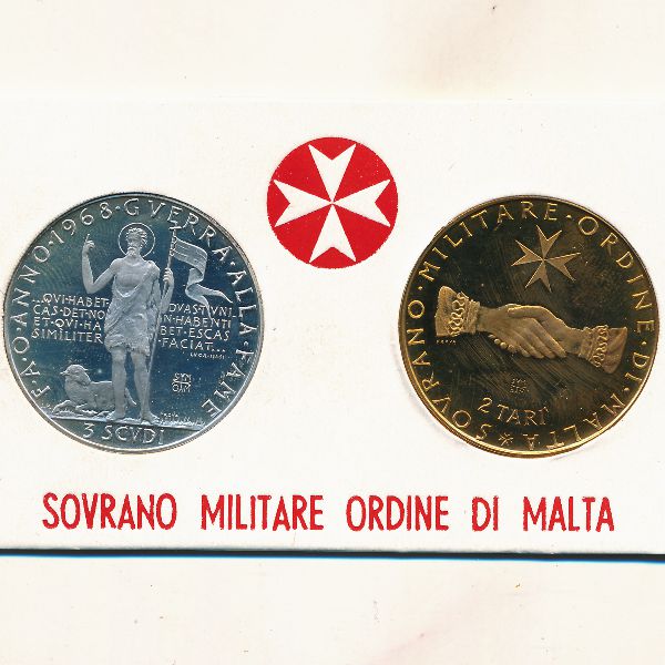 Мальтийский орден, Набор монет (1968 г.)