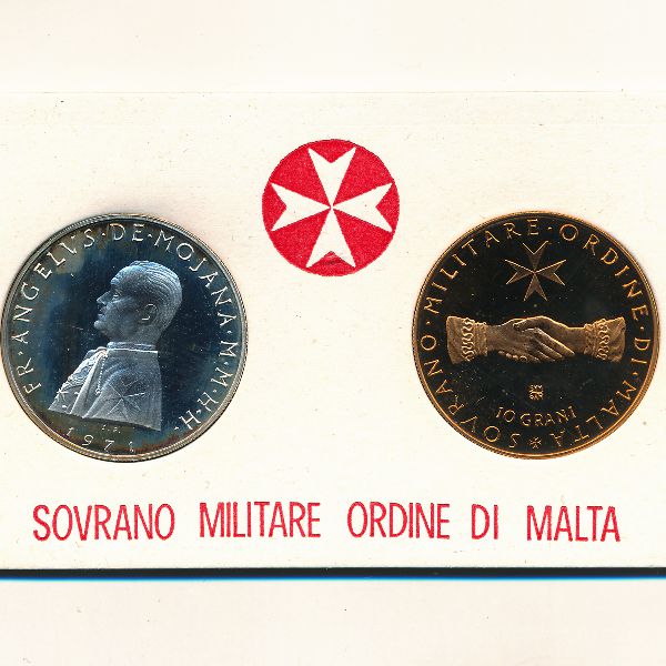 Мальтийский орден, Набор монет (1971 г.)