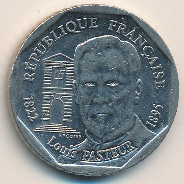 Франция, 2 франка (1995 г.)