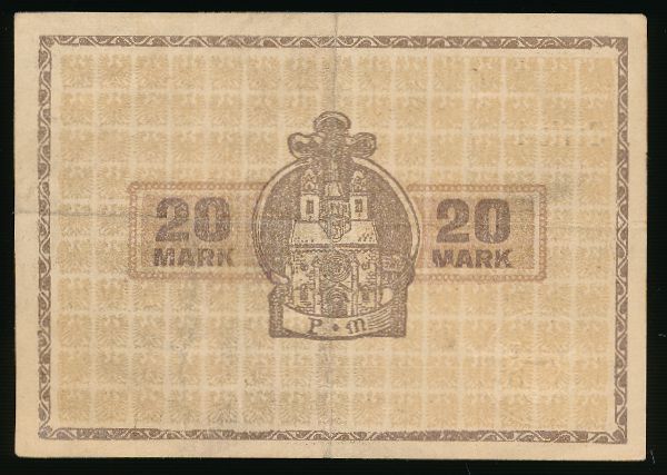 Вормс., 20 марок (1919 г.)