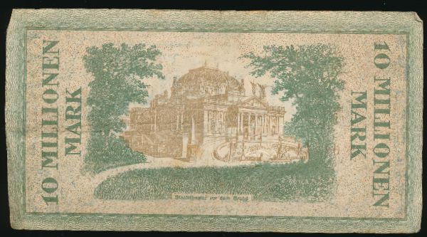 Висбаден., 10000000 марок (1923 г.)