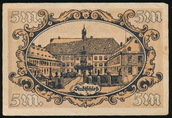 Фульда., 5 марок (1919 г.)