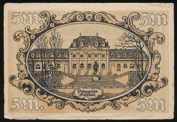 Фульда., 5 марок (1919 г.)