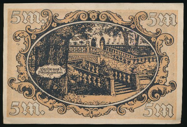 Фульда., 5 марок (1918 г.)