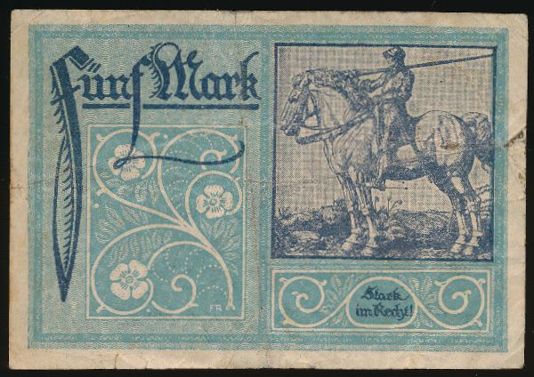 Франкфурт-на-Майне., 5 марок (1919 г.)