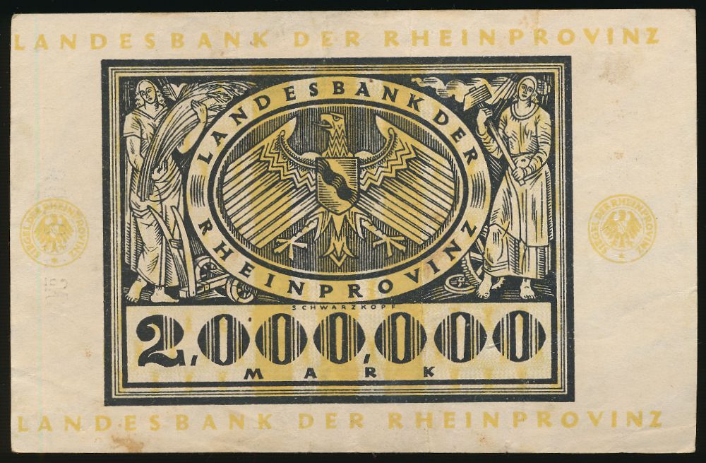 Дюссельдорф., 2000000 марок (1923 г.)