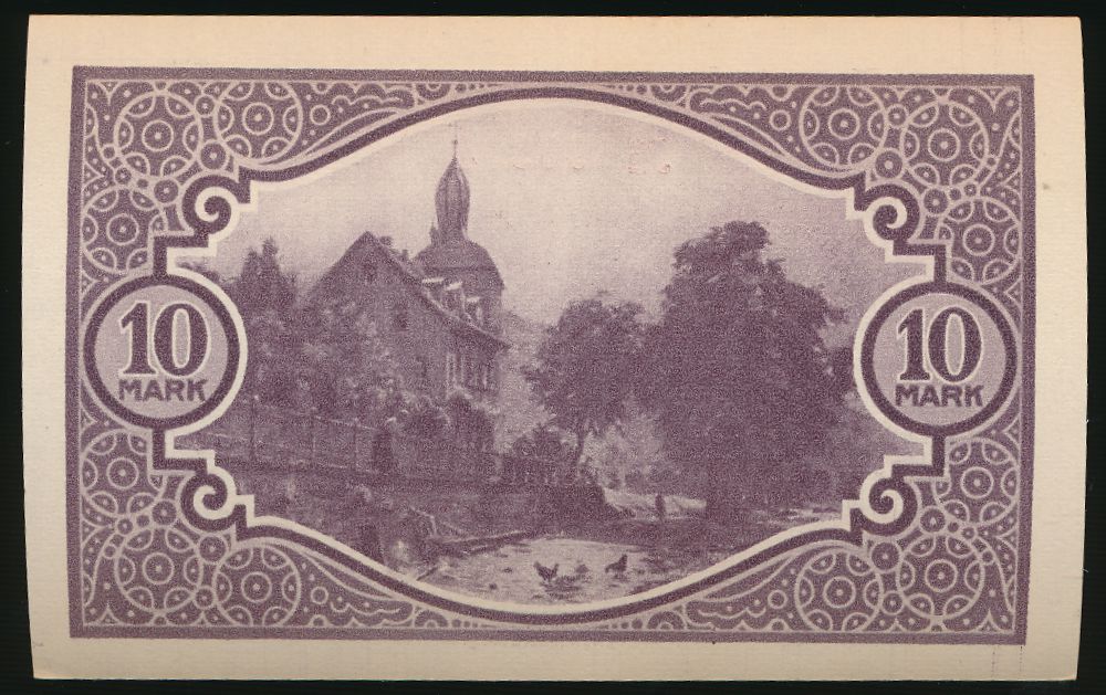 Мосбах., 10 марок (1919 г.)