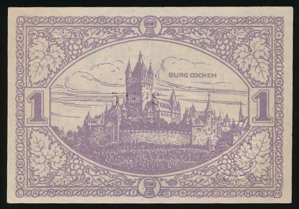 Кохем., 1 марка (1918 г.)