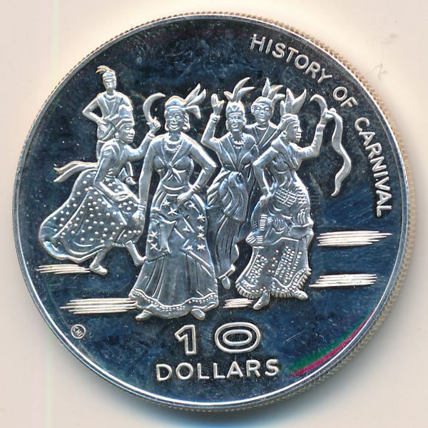 Доминика, 10 долларов (1978 г.)