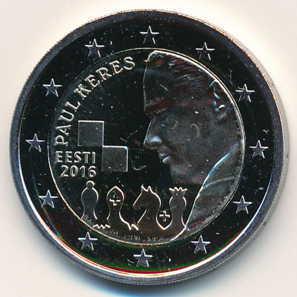 Эстония, 2 евро (2016 г.)