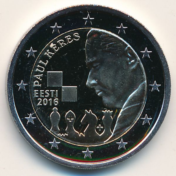 Эстония, 2 евро (2016 г.)