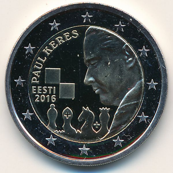 Эстония, 2 евро (2016 г.)