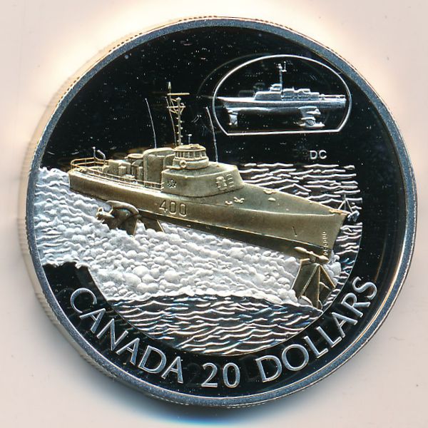 Канада, 20 долларов (2003 г.)