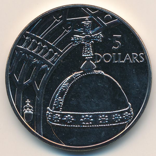 Соломоновы острова, 5 долларов (2002 г.)