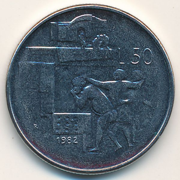 Сан-Марино, 50 лир (1982 г.)
