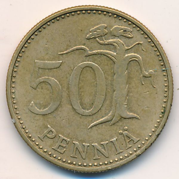 Финляндия, 50 пенни (1963 г.)