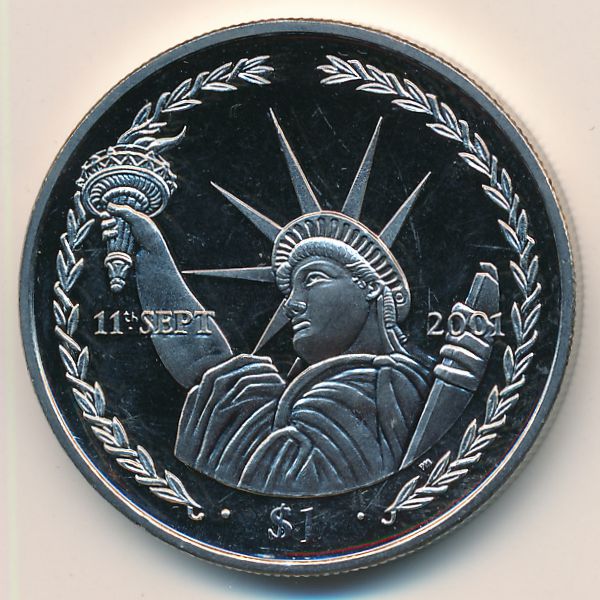Виргинские острова, 1 доллар (2002 г.)