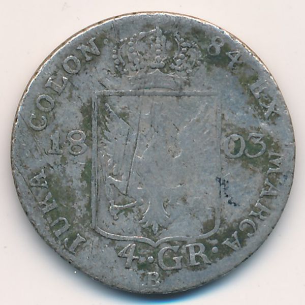 Пруссия, 4 гроша (1803 г.)