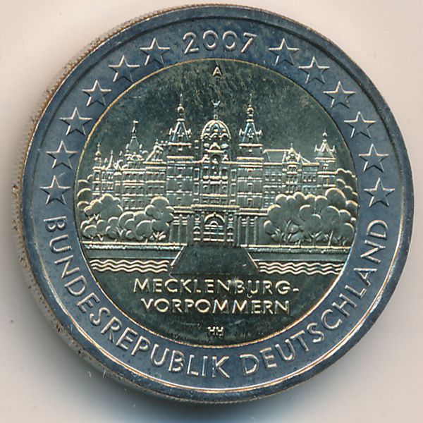 Германия, 2 евро (2007 г.)