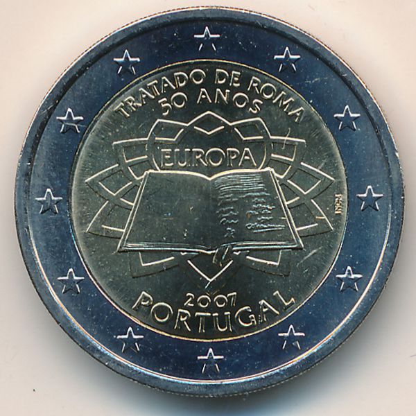 Португалия, 2 евро (2007 г.)