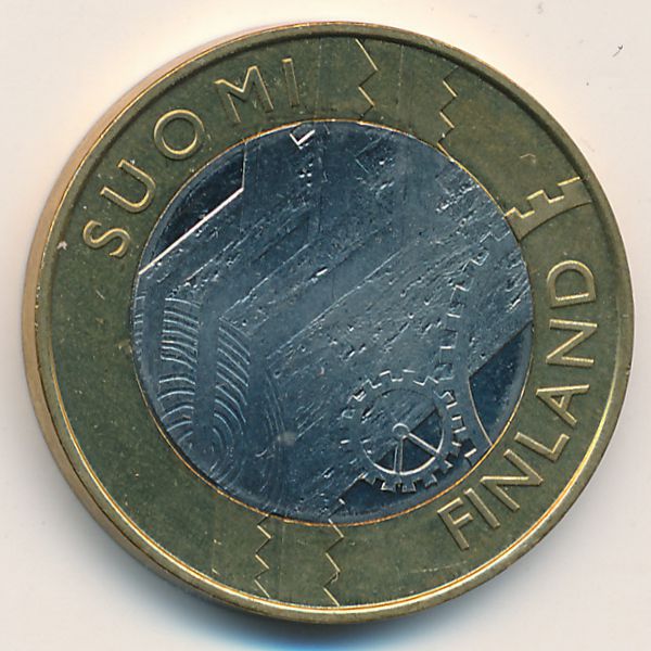 Финляндия, 5 евро (2011 г.)