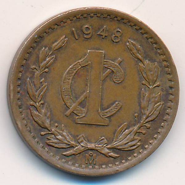 Мексика, 1 сентаво (1948 г.)