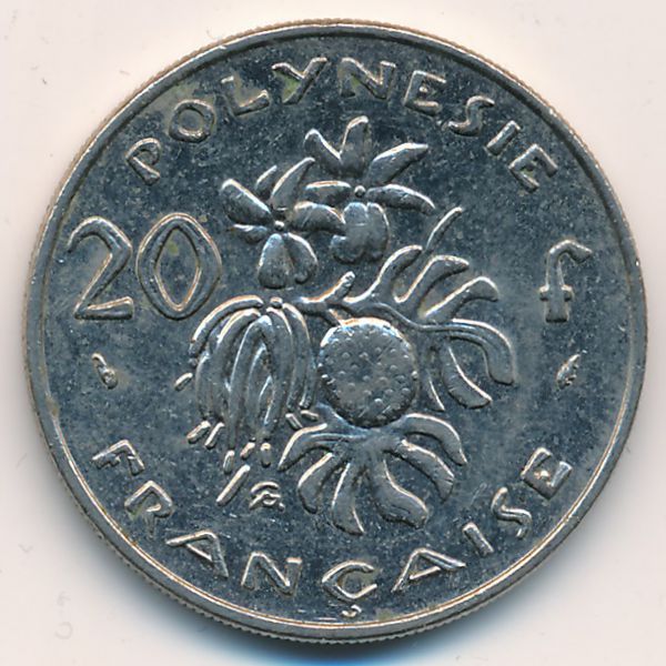 Французская Полинезия, 20 франков (1983 г.)
