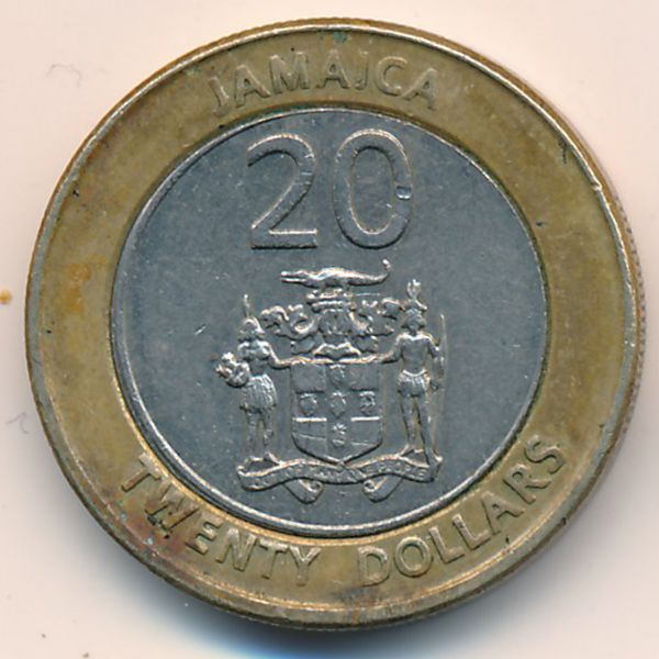 Ямайка, 20 долларов (2001 г.)