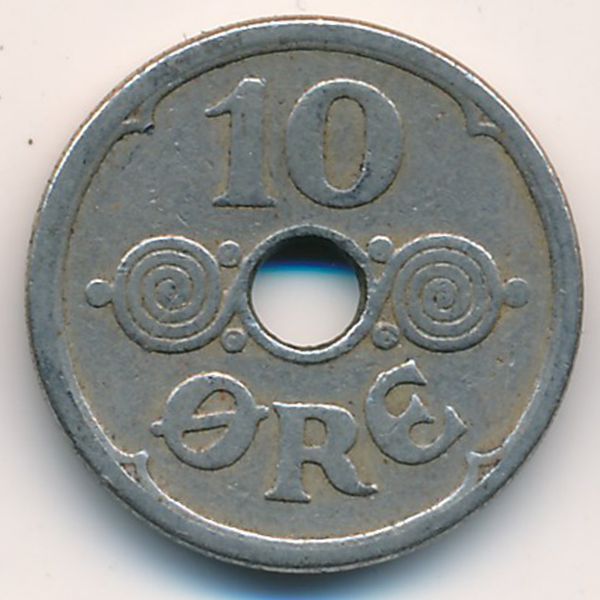 Дания, 10 эре (1925 г.)