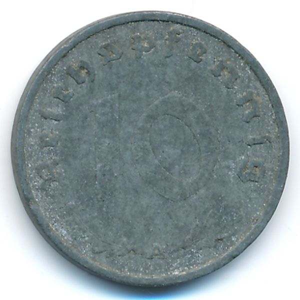 Третий Рейх, 10 рейхспфеннигов (1940 г.)