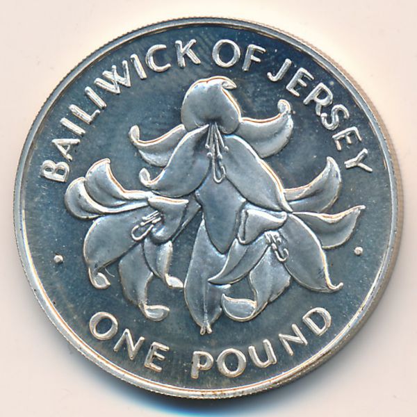 Джерси, 1 фунт (1972 г.)