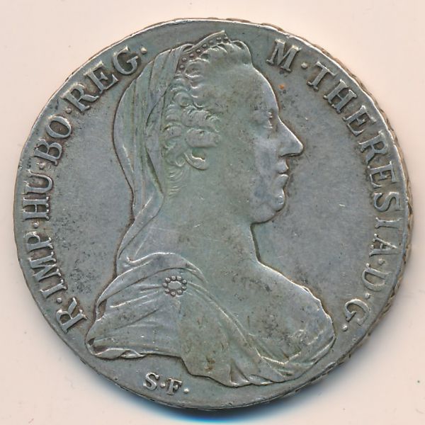 Австрия, 1 талер (1780 г.)
