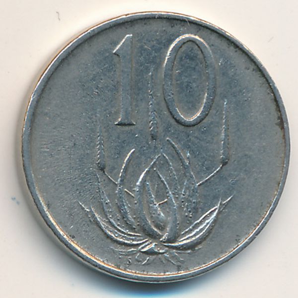 ЮАР, 10 центов (1965 г.)