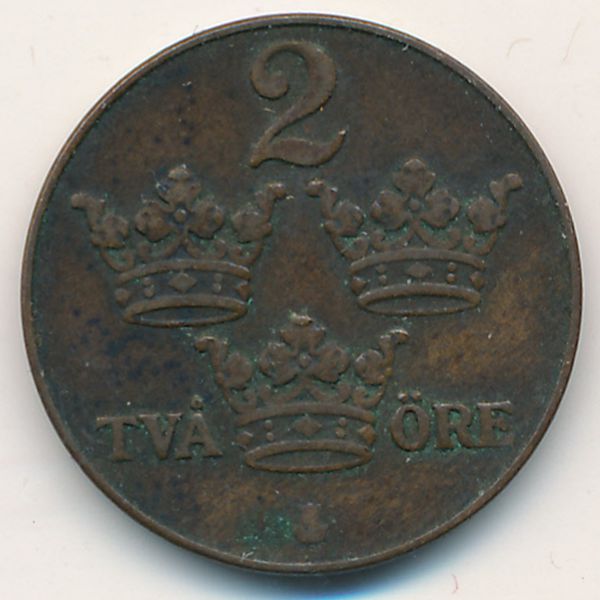 Швеция, 2 эре (1939 г.)