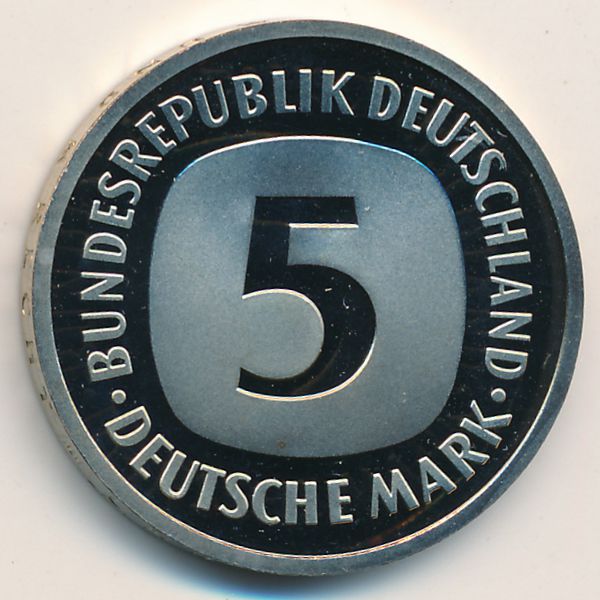 ФРГ, 5 марок (1985 г.)
