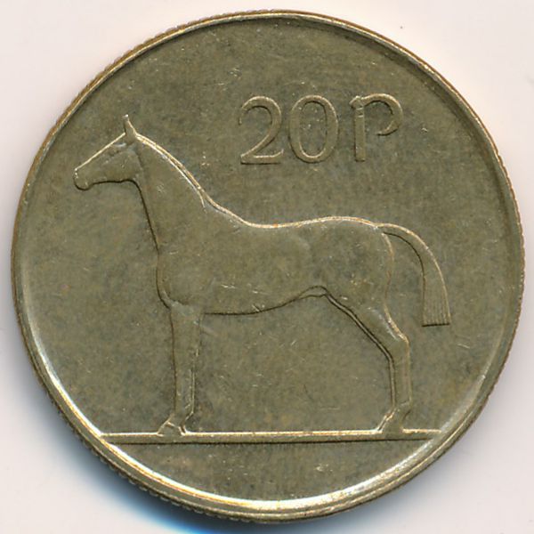 Ирландия, 20 пенсов (1996 г.)