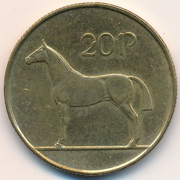 Ирландия, 20 пенсов (1996 г.)