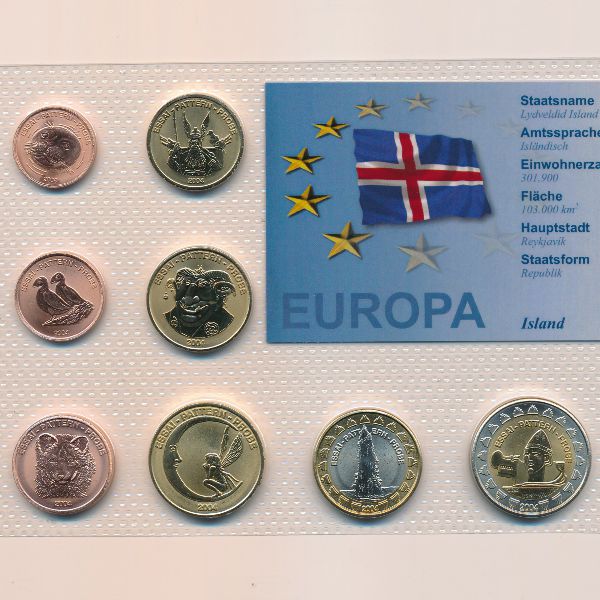 Норвегия., Набор монет (2004 г.)