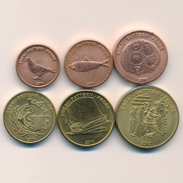 Монако, Набор монет (2010 г.)