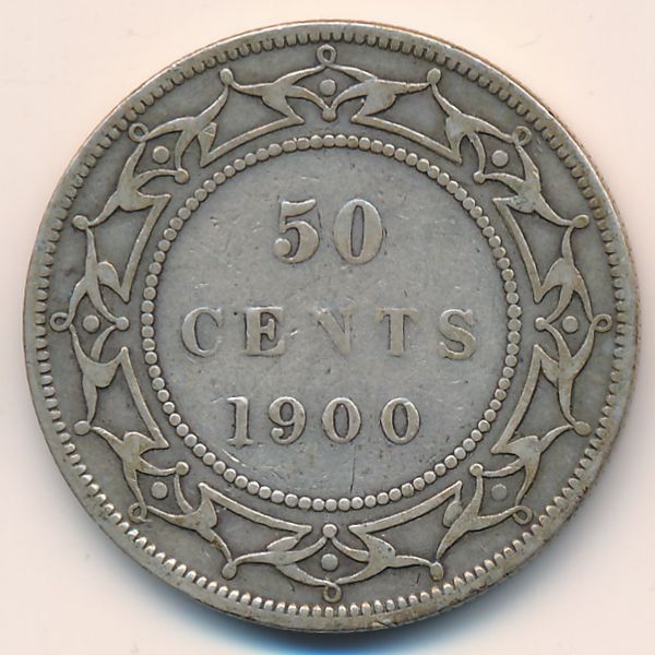 Ньюфаундленд, 50 центов (1900 г.)