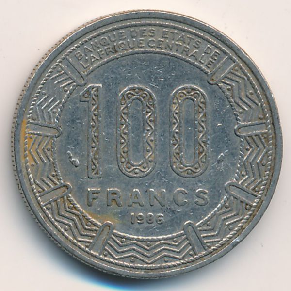 Камерун, 100 франков (1986 г.)