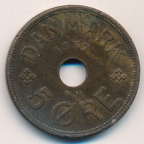 Дания, 5 эре (1937 г.)