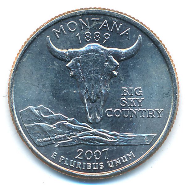 США, 1/4 доллара (2007 г.)
