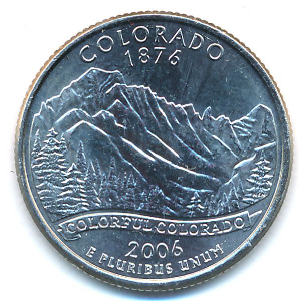 США, 1/4 доллара (2006 г.)